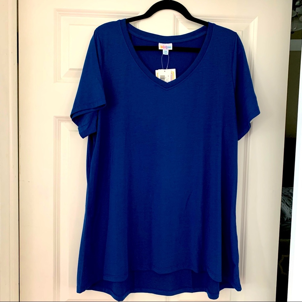 Royal Blue LuLaRoe Christy Tee